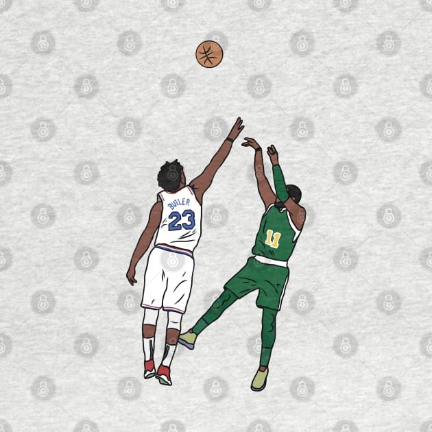 Kyrie Forces Overtime On Christmas by rattraptees